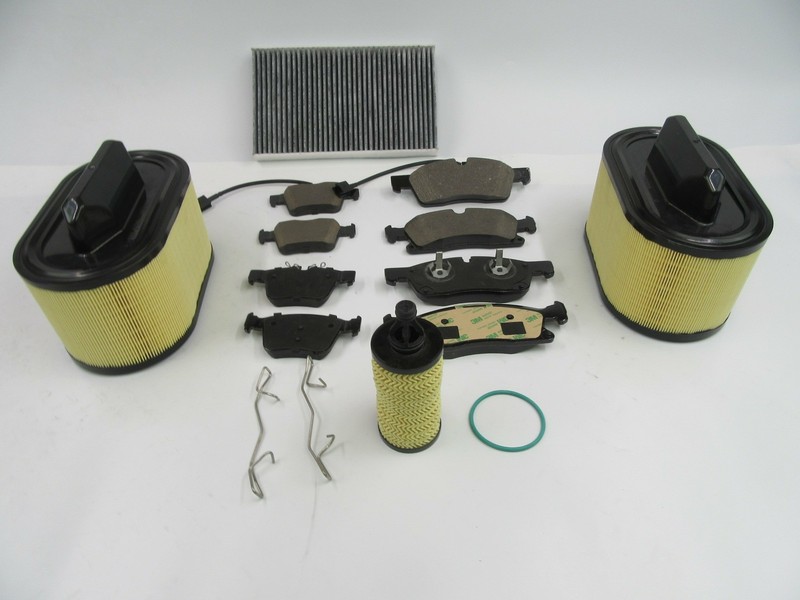 Maserati Levante front and rear brake pads Oil Air Cabin filter set TopEuro #53