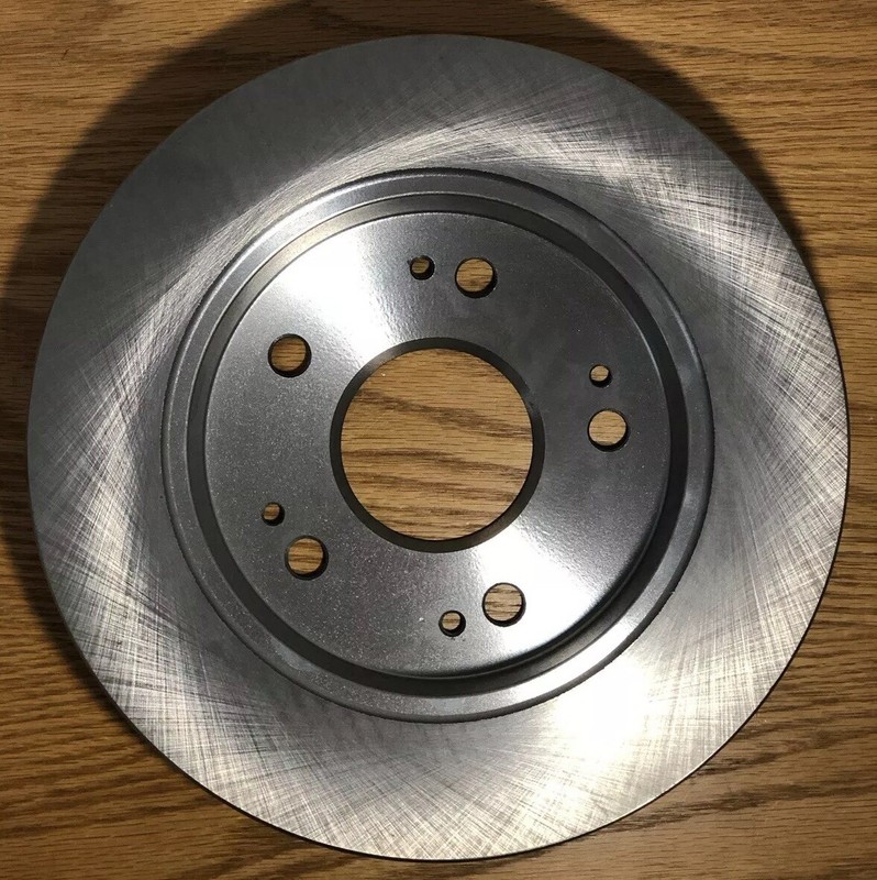 POWER SLOT Brake Rotor Slotted Silver E-Coated Alloy Single 12647018SL gallery
