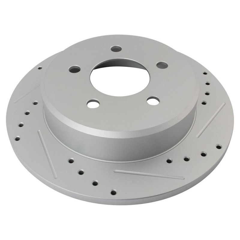Performance Brake Rotor & Ceramic Pad Front & Rear Kit w/Chemicals gallery