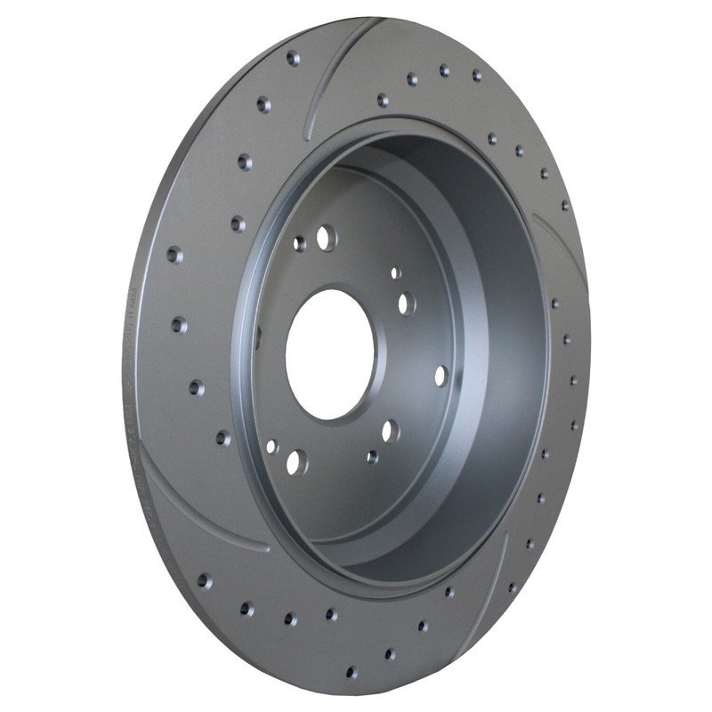 Rear Brake Kit 305mm Drilled Rotors Akebono Ceramic Pad For Acura RDX Honda CR-V gallery