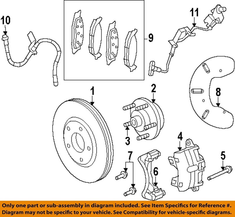 CHRYSLER OEM 08-14 200 Front Suspension Brake Components-Splash Shield 4766026AB