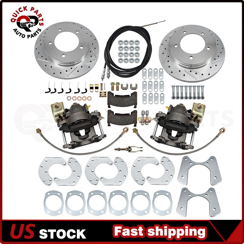 For 9 Inch Pre – 1987 Ford F-150 Bronco Rear End Disc Brake Conversion Kit New