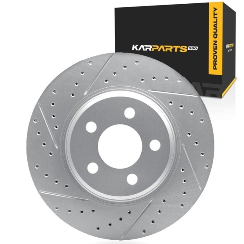 For Kia EV6 2022-2025 Brake Rotor | 69 mm. / 2.72 in. Center Hole Diameter