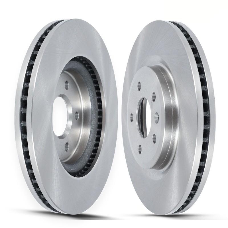 Front Vented Solid Brake Rotors 2X For Lincoln Mks 2011 – 2012 Mkt 2012 – 2019