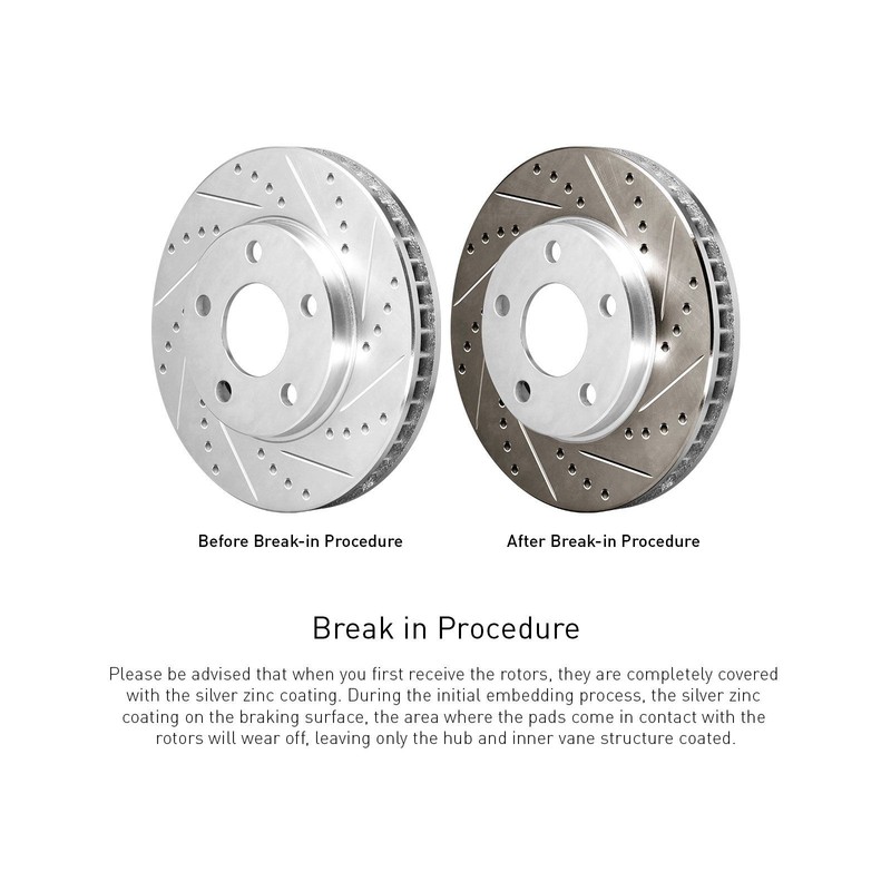 R1 Concepts Wguh1 54094 R1 Concepts Silver Drilled Slotted Rotors With 5000 gallery