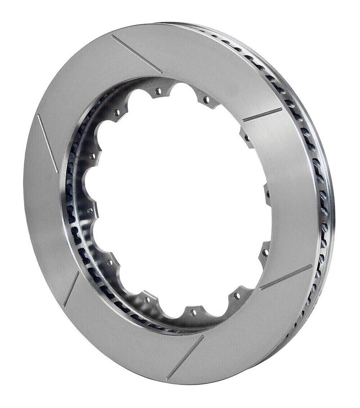 Wilwood 160-8398 GT 72 Curved Vane Rotor 14×1.25 in. Slotted Right-Hand Spec-37
