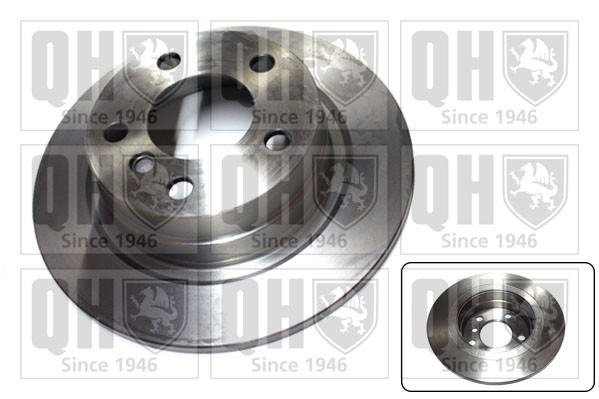 2x Brake Discs Pair Solid Rear 290mm BDC6033 Quinton Hazell Set 34216792225 New gallery