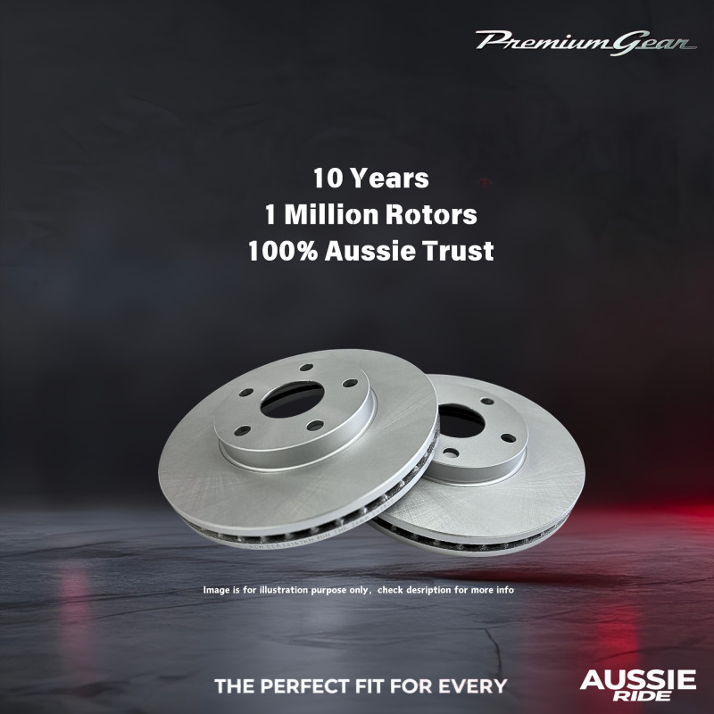 Pair Rear Disc Rotors+Brake Pads 345mm for BMW X6 F16 F86 2008-2019 gallery