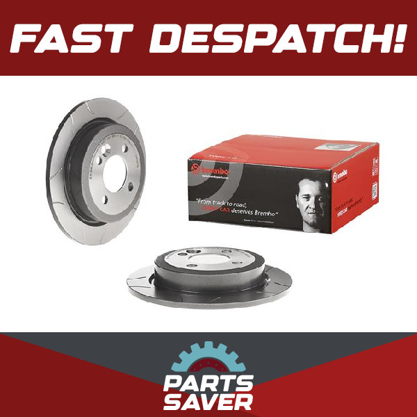 2x Brake Discs Pair fits MINI CONVERTIBLE ONE R52 1.6 Rear 04 to 06 259mm Set