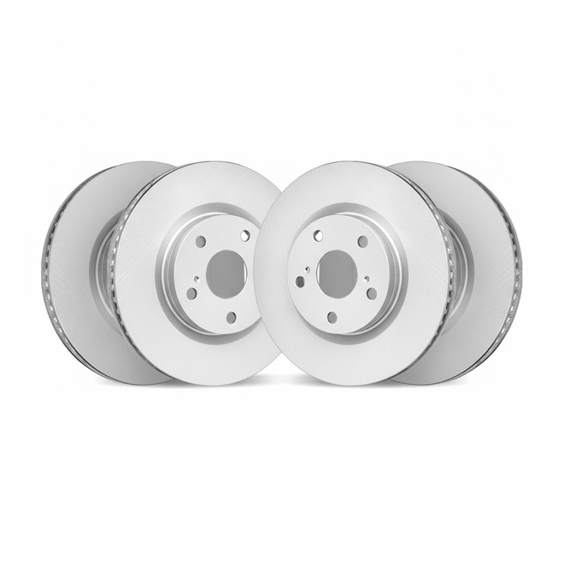For BMW 325Ci/330Ci 2001-2005 Brake Set Front And Rear | Cast Iron | Plain Style gallery