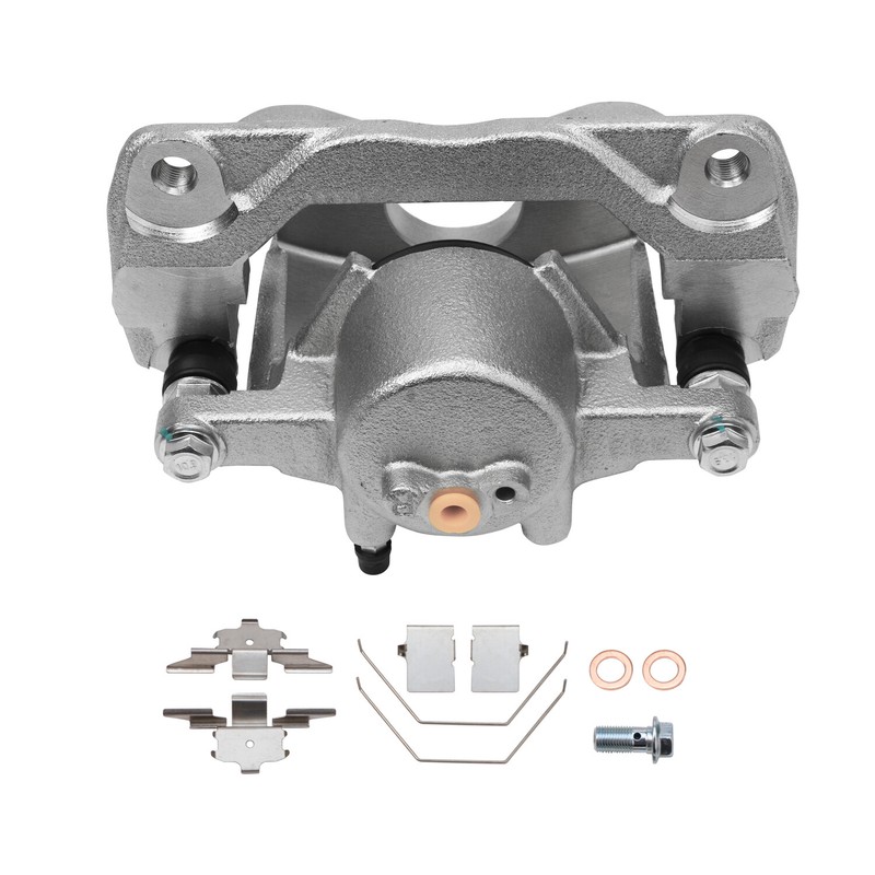 Front Drilled Rotors Calipers Brake Pads for 2006 - 2012 Ford Fusion Lincoln MKZ gallery
