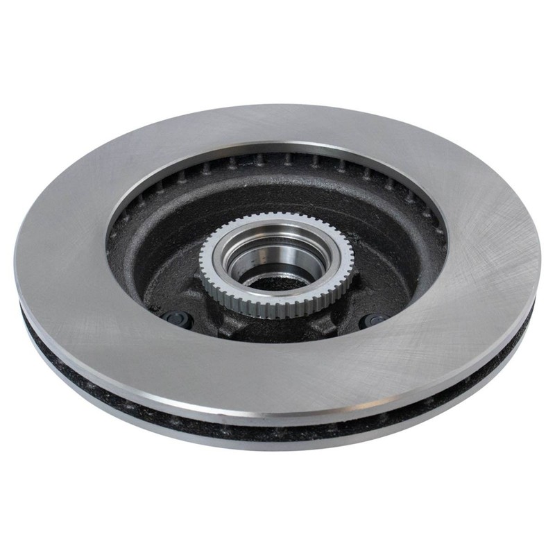 Front Ceramic Brake Pad & Rotor Kit Pair w/Chemicals gallery
