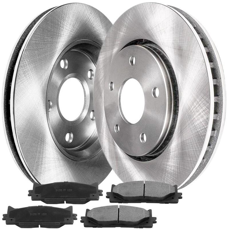 Front Brake Rotor Ceramic Pads for Lexus ES350 ES300H Toyota Camry Avalon H08 TX gallery