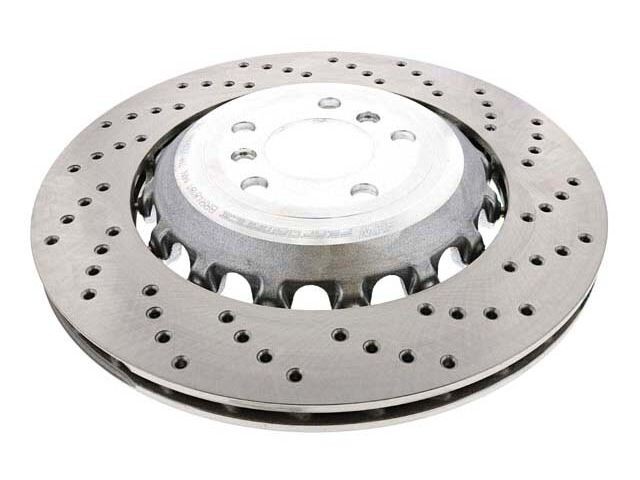 Rear Right SHW Performance Brake Rotor fits BMW M6 Gran Coupe 2014-2019 75DQHSYP