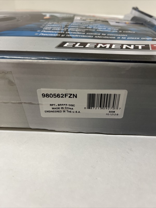 Disc Brake Rotor-Raybestos 980562FZN gallery