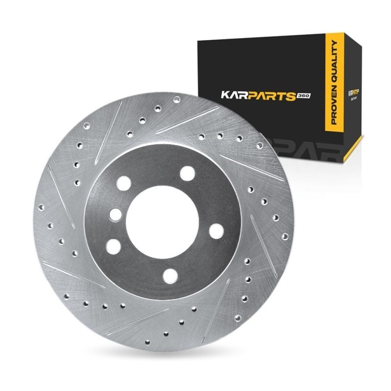 For BMW Z4 2003-2008 Brake Rotor Front Driver Side 11.81 Inches Outside Diameter