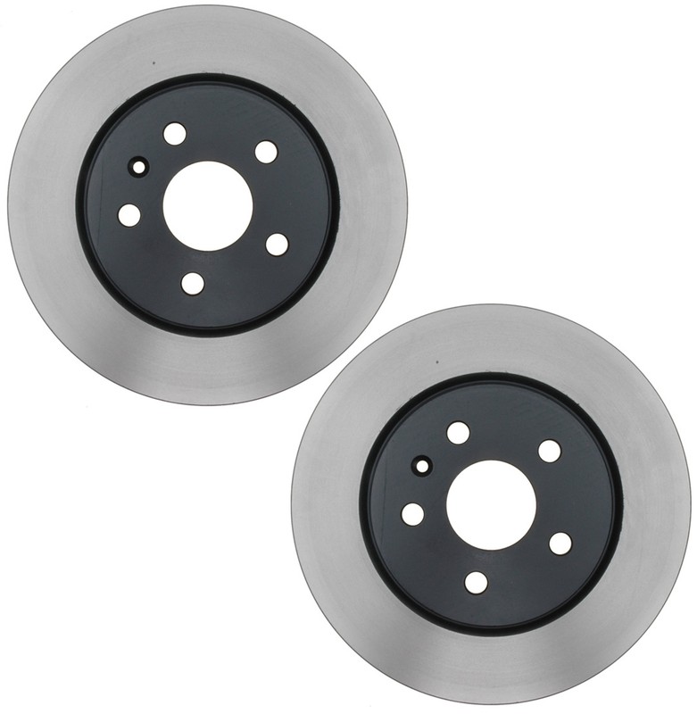 Pair Set of 2 Rear Disc Brake Rotors 315mm Dia ACDelco Pro For Chevy Buick J61