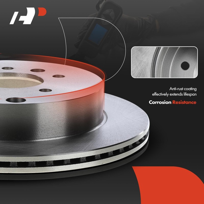 2x Disc Brake Rotors Front for Dodge Dakota 2003-2004 V6 3.7L 3.9L V8 4.7L 5.9L gallery