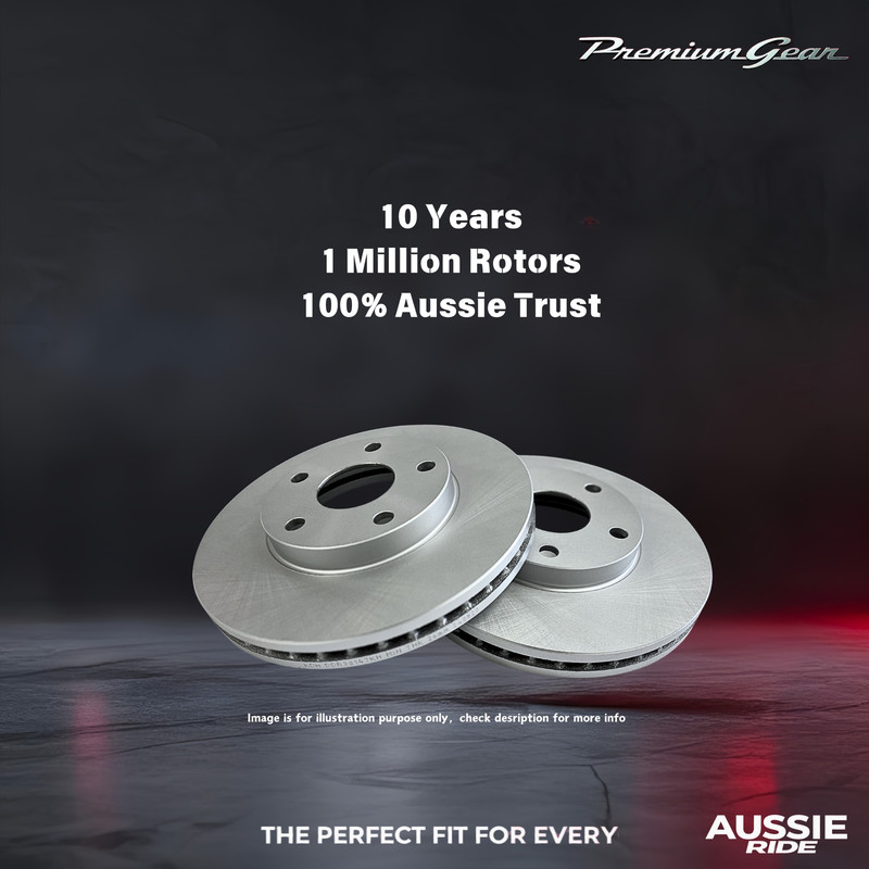 Front and Rear Brake Pads and Disc Rotors Full Set for Prado 150 KDJ GRJ GDJ gallery