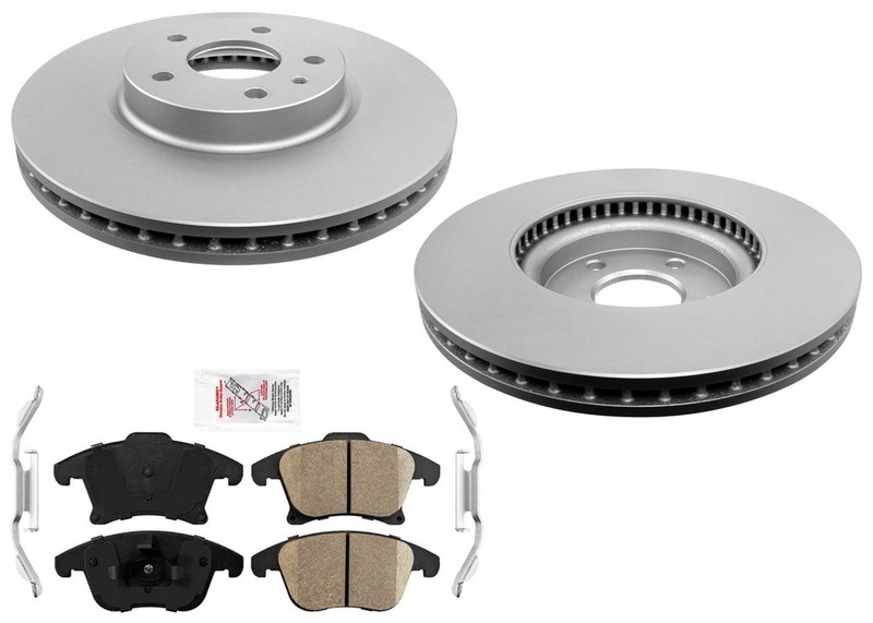Ft Improved Performance Disc Brake Rotors Pads Fits Lincoln MKZ Hybrid 2013-2016