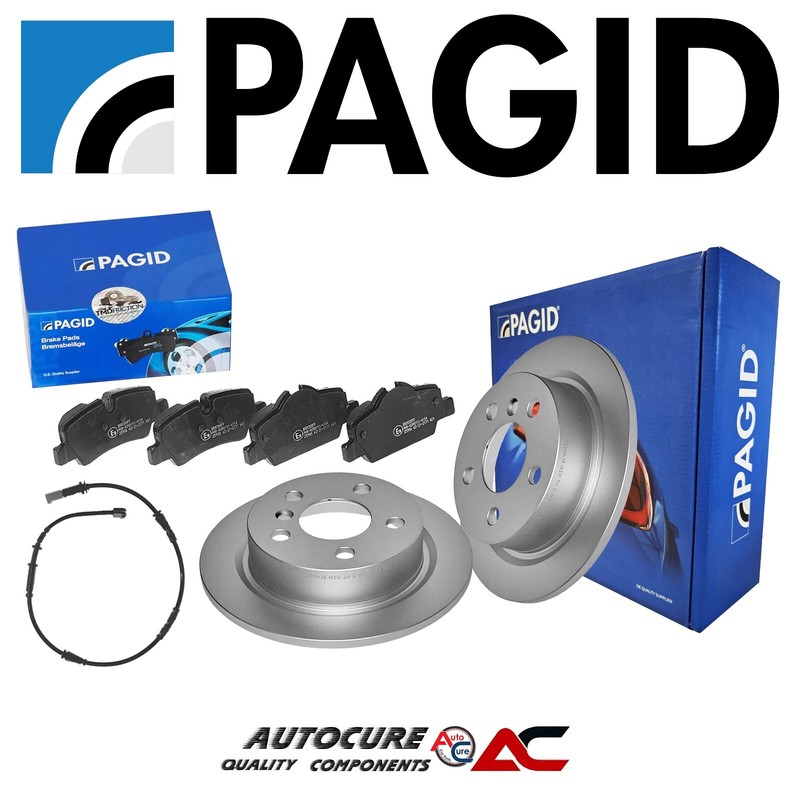 FOR MINI HATCH COOPER 1.5L (MK4) (F56) PAGID REAR BRAKE DISCS & PADS [2018 – ]