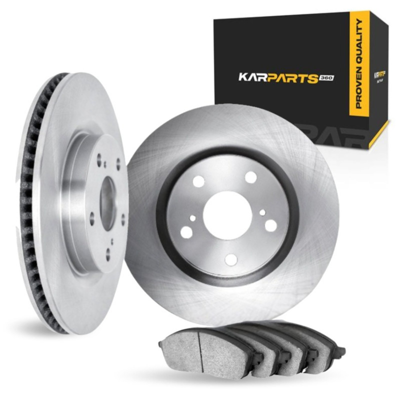 For Buick Allure 2010 Brake Rotor Set Rear | Excluded Calipers | Plain Rotor