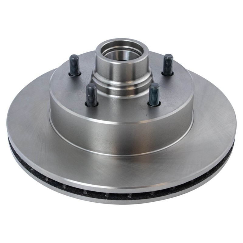 Front Ceramic Brake Pad & Rotor Kit Pair w/Chemicals gallery