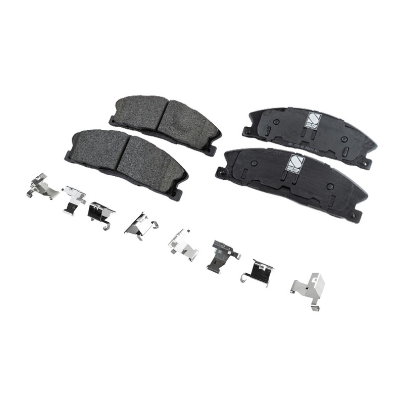 Front & Rear Brake Pads Set for Ford Taurus Lincoln MKT MKS Flex Explorer 13-14 gallery