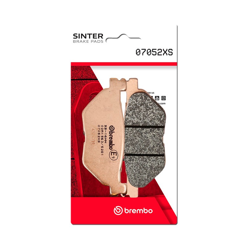 Brembo OE Powersports 07052XS Rear Brake Pad for Yamaha XP TMAX 500cc