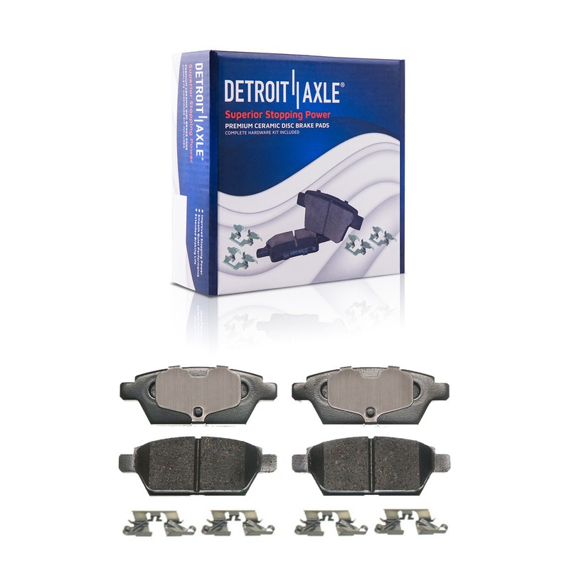 Front & Rear Rotors Calipers Brake Pads for 2006 - 2012 Ford Fusion Lincoln MKZ gallery