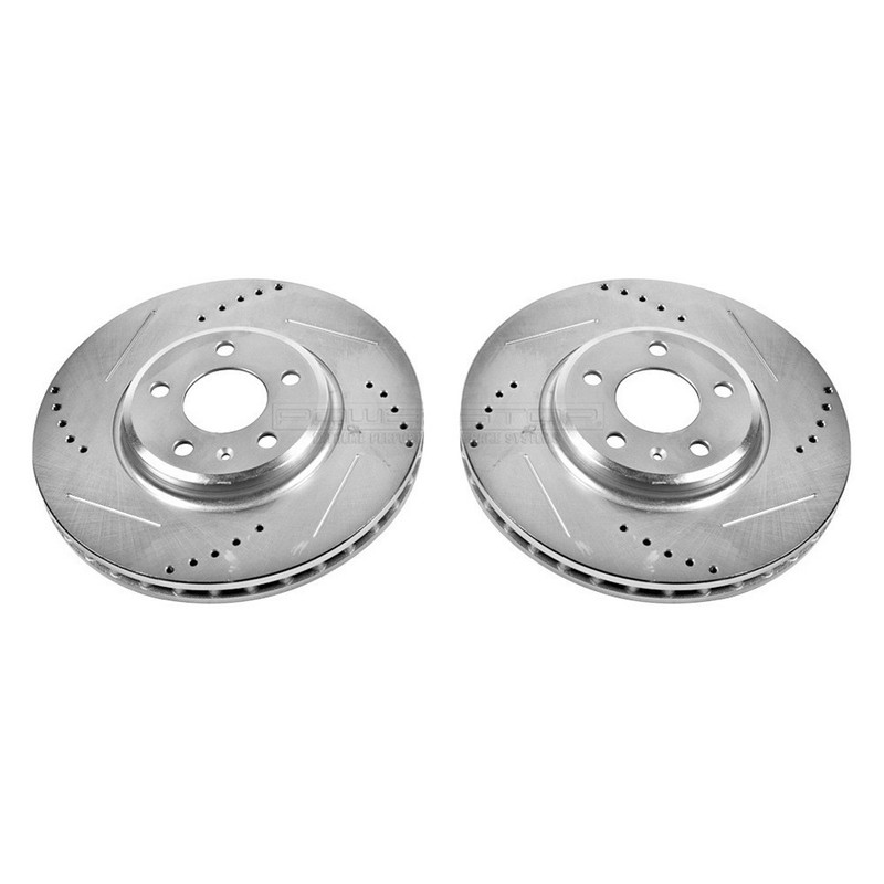 PowerStop EBR838XPR Brake Rotors For Audi Q5 2009-2011 Front gallery