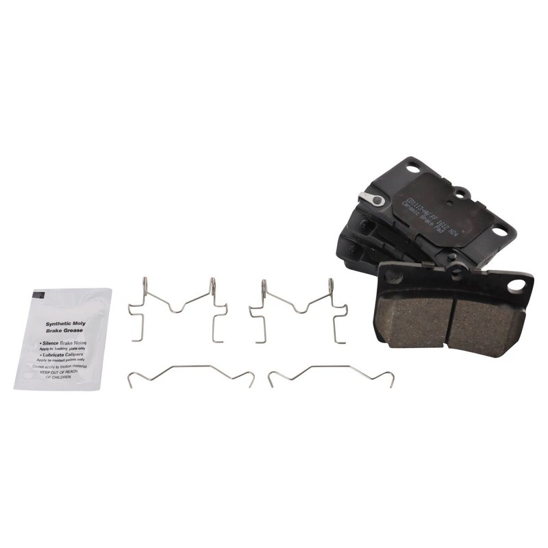 TRQ Rear Ceramic Brake Pad & Rotor Discs Kit w/Chemicals for Lexus GS IS Series gallery