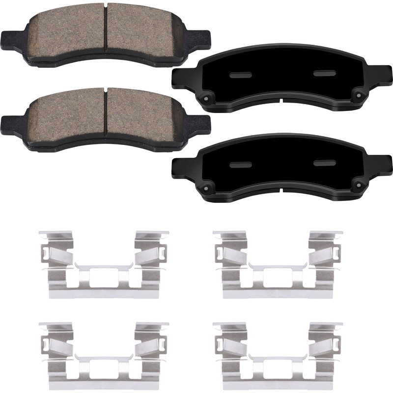Front Rotors Brake Pads Disc Kit for Buick Enclave Chevy Traverse Saturn GMC NEW gallery