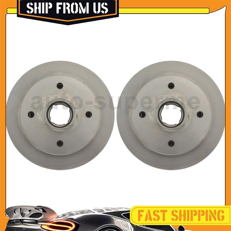 Front Brake Rotor 2x Fits Mazda RX-7 1.1L 1984-1985 Mazda RX-7 1.3L 1984-1985