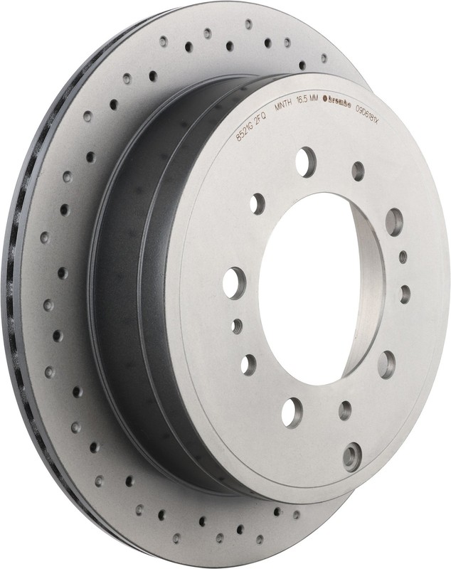 Brembo Rear Disc Brake Rotor for Sequoia, LX570, Land Cruiser+More (09.D618.1X) gallery