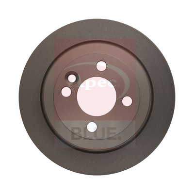 2x Brake Discs Pair Solid fits MINI CONVERTIBLE COOPER R57 2.0D Rear 09 to 15