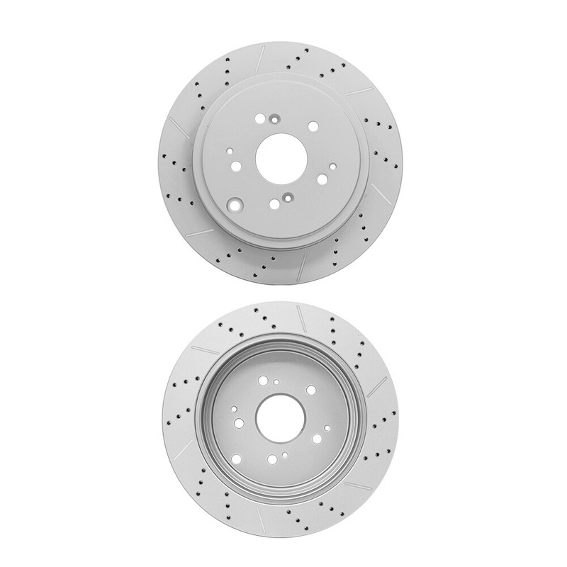 Rear Disc Brake Rotors Set of 2 for 2003 - 2008 Honda Pilot 2001 -2006 Acura MDX gallery