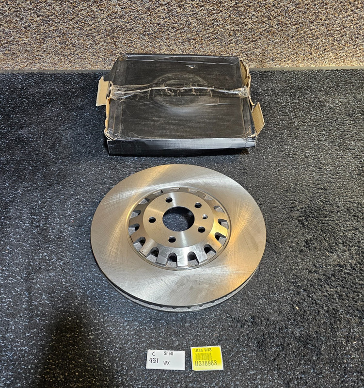 DFC 600-73078 - Premium Front Brake Rotor For 2019-2025 Audi A6 A7 17-26 Audi Q7 gallery
