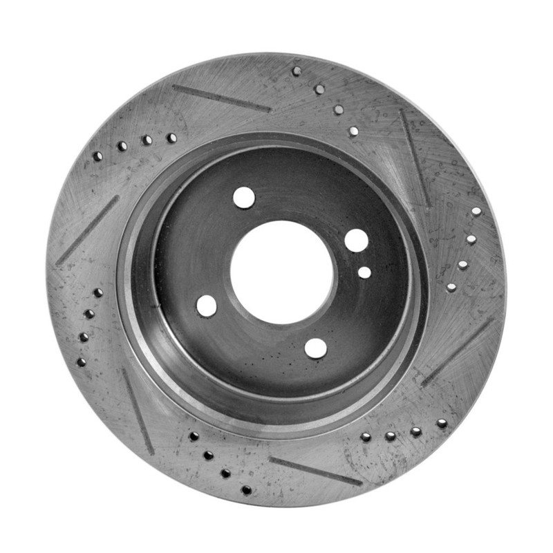 For Kia Rio 2012-2020 Brake Discs Driver And Passenger Side Pair Natural Finish gallery