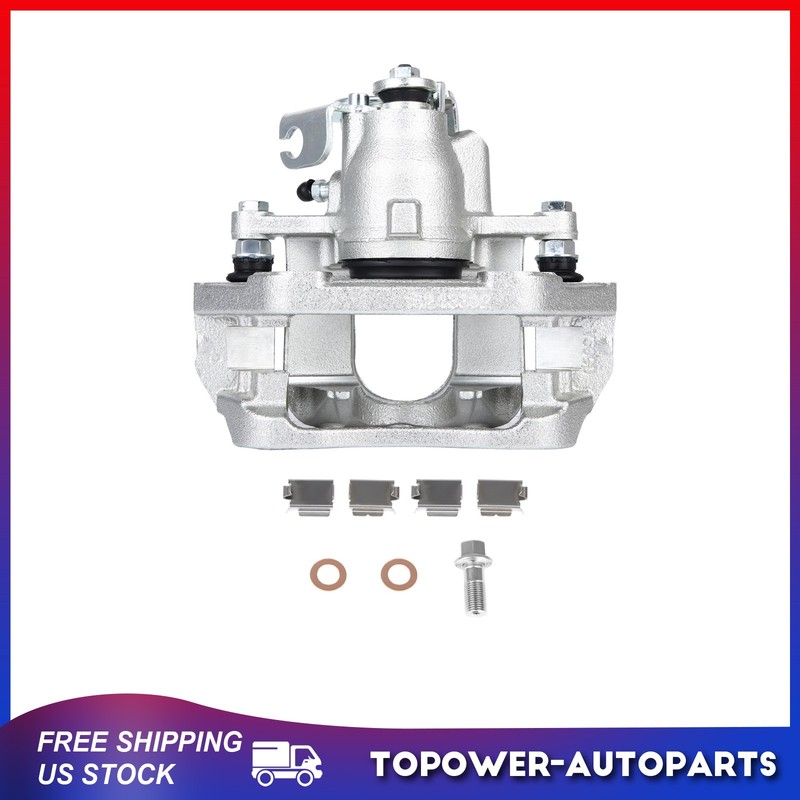 Rear Right Brake Calipers w/ Bracket For 2009-2011 Lincoln MKS 2009 Ford Flex gallery