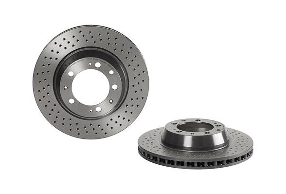 Brembo 09.C883.11 Brake Disc for Porsche