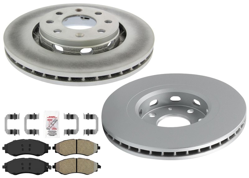 Improved Coated Brake Rotors & Brake Pad for Chevrolet Aveo Aveo5 2004 2009 2013