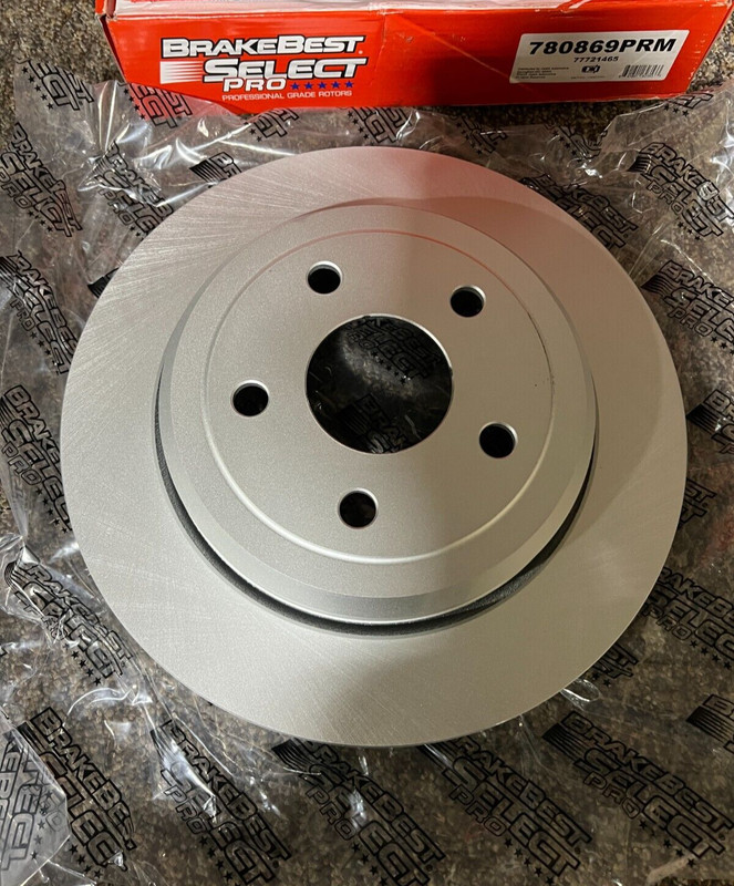 OEM BrakeBest Select Pro Brake Rotor 780869PRM Vented For Dodge/Jeep