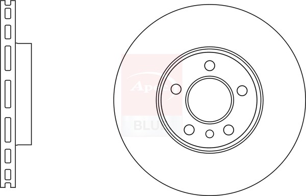 2x Brake Discs Pair Vented fits MINI COOPER F56 Front 2019 on IB1P25B 280mm Set