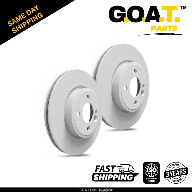 Front Brake Rotors Set for 06-07 Mini Cooper S 02-07 Mini Cooper 10.85 inch