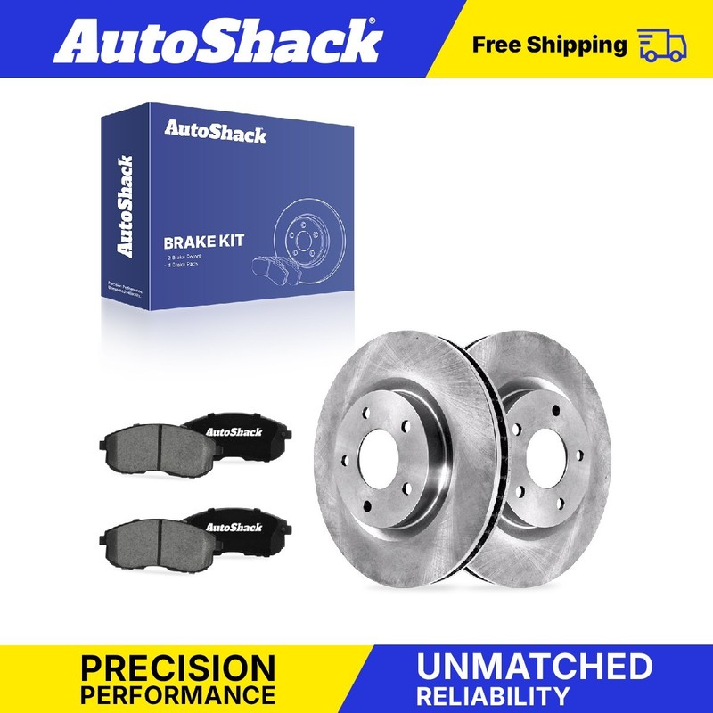 Front Brake Rotors Ceramic Pads for Nissan, Sentra 2007-2012, FWD L4 2.5L