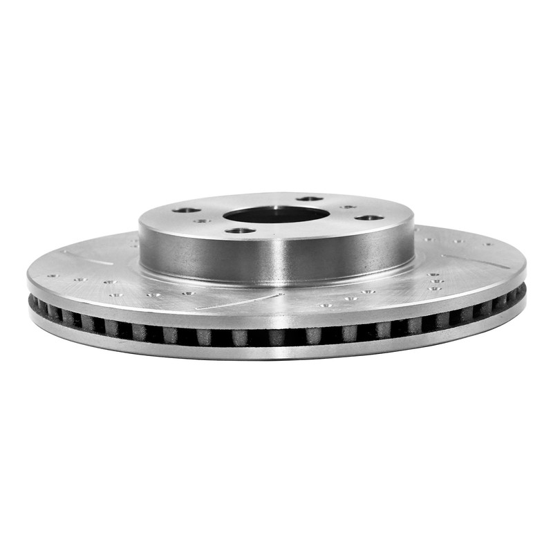 Front Drilled Rotors Ceramic Brake Pads for 2012 2013-2018 Toyota Yaris Prius C gallery