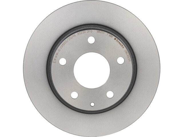 Rear Brake Rotor For 2019-2021 Mazda CX-3 Touring 2020 WR632CG PRIME UV Coated
