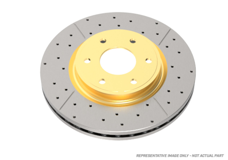 DBA X Street Series Rear Dual-Drilled Street Series Rotor for Subaru Impreza gallery