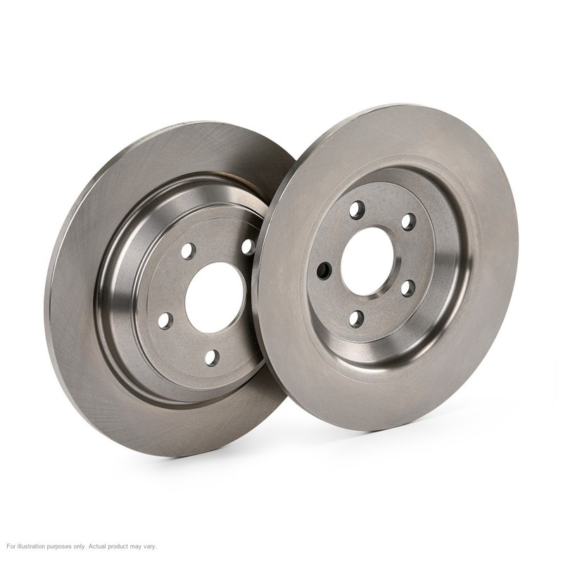 2x APEC Rear Brake Discs for FORD FOCUS IV Saloon 2018-25 302mm Solid DSK3337 gallery